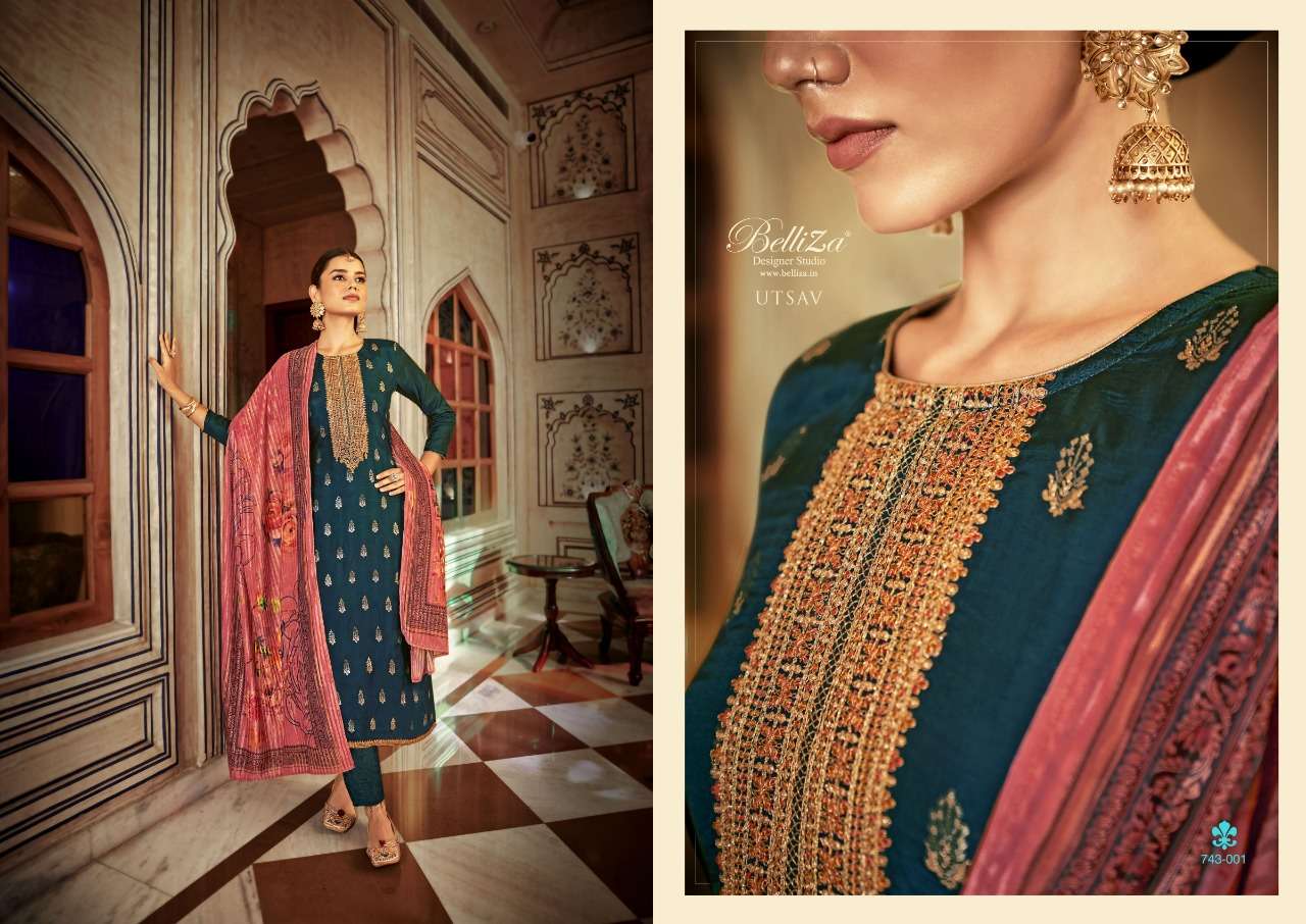 belliza utsav designer fancy pakistani salwar kameez wholesaler surat gujarat 