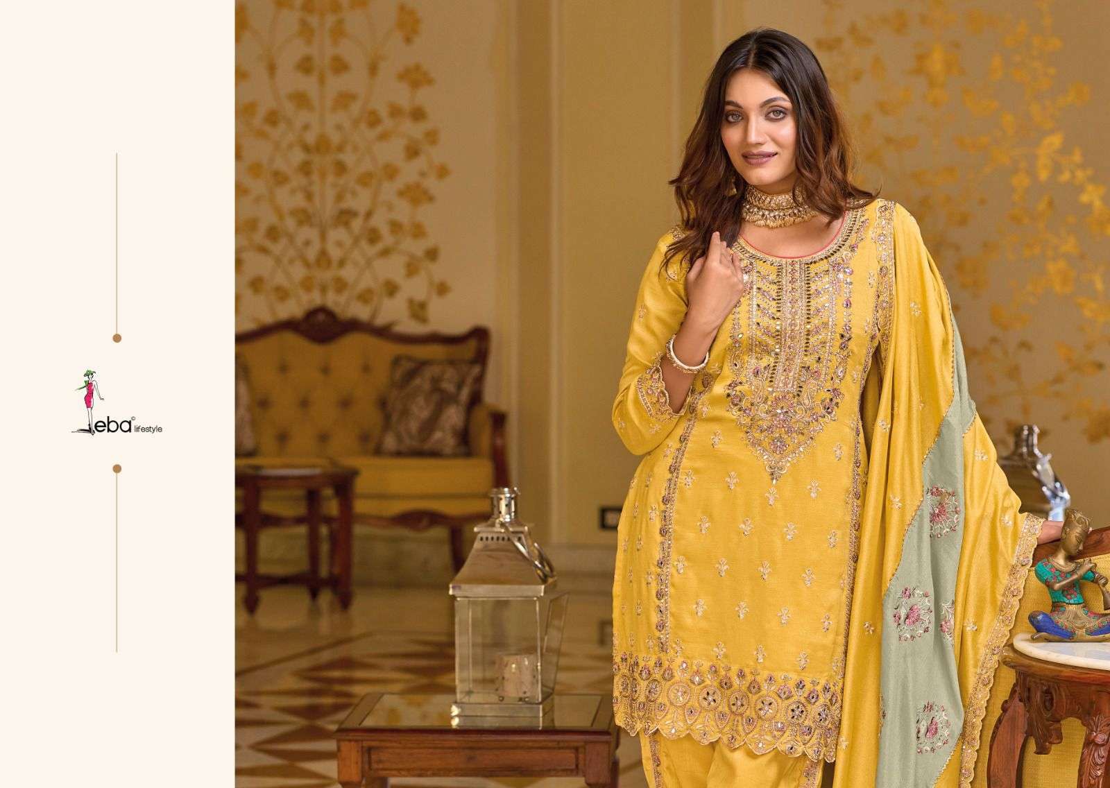 eba lifestyle mahi premium silk festival collection salwar kameez wholesale price surat
