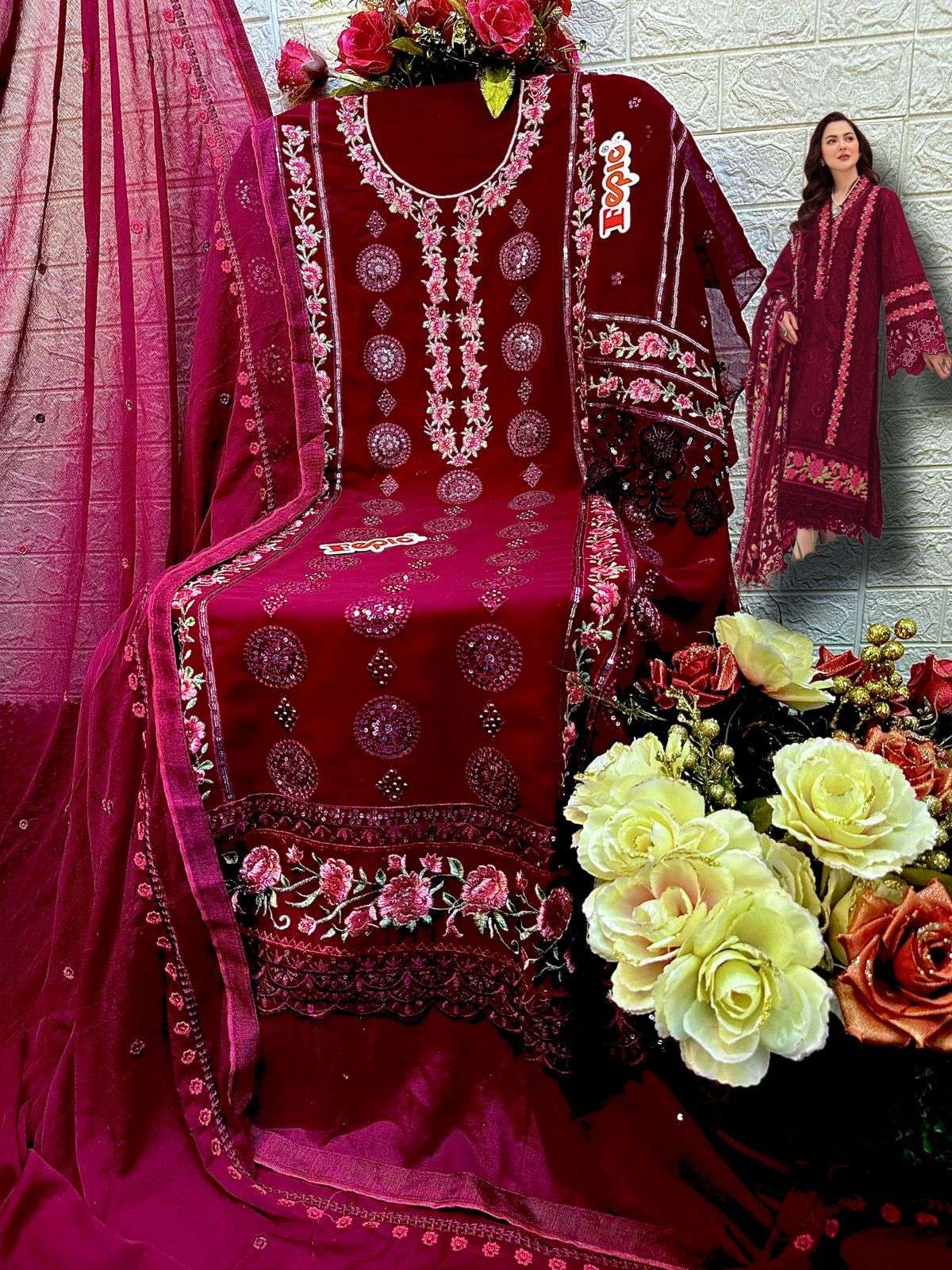 fepic rosemeen 1557 colour series latest pakistani salwar kameez wholesaler surat gujarat
