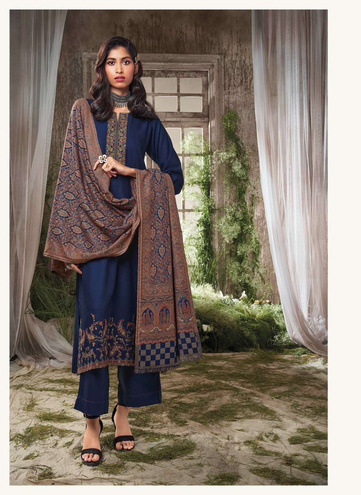ganga amaranta 1665-1670 series latest designer pakistani salwar kameez wholesaler surat gujarat