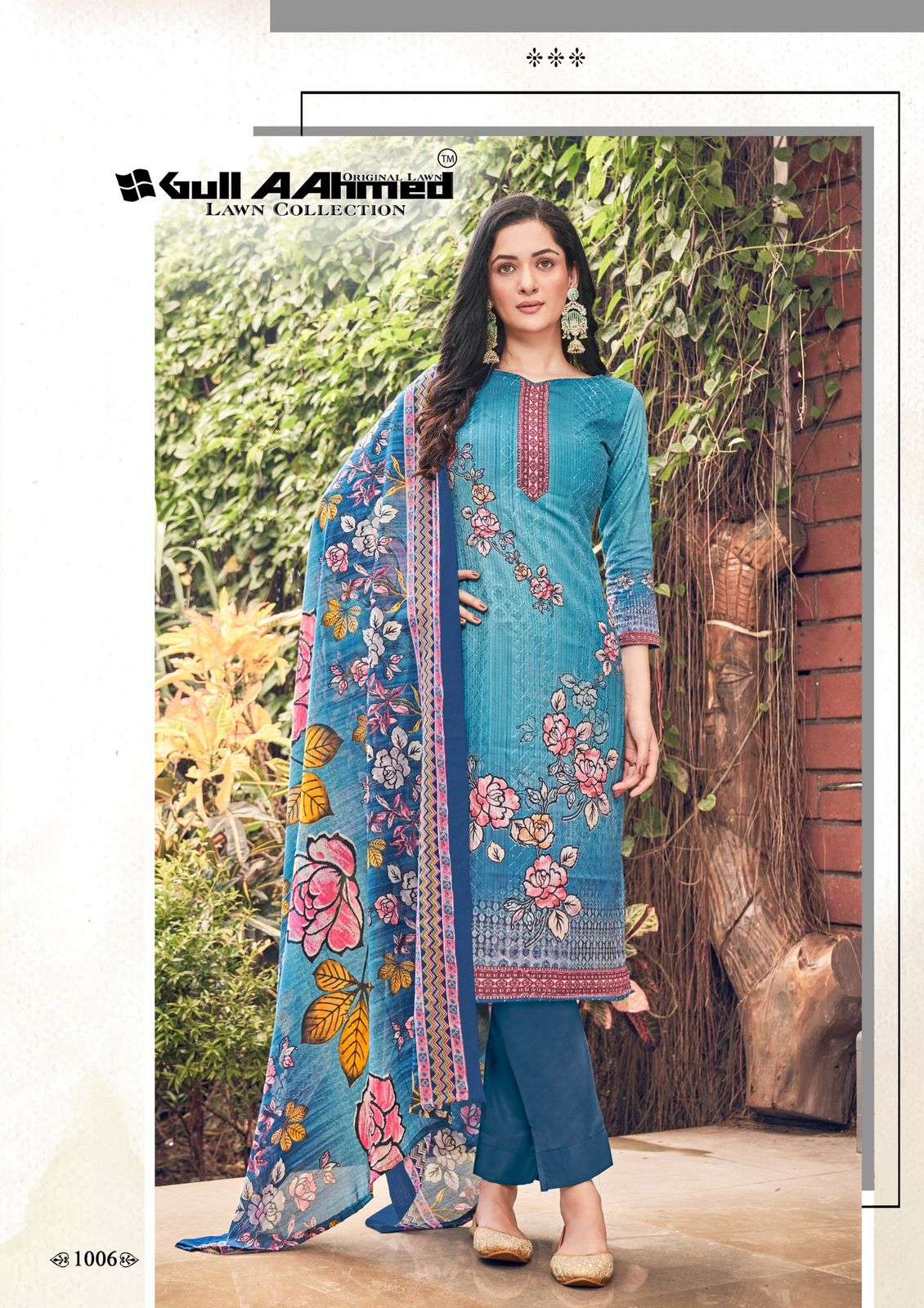 gullahmed noor 1001-1008 series latest designer salwar kameez wholesaler surat gujarat