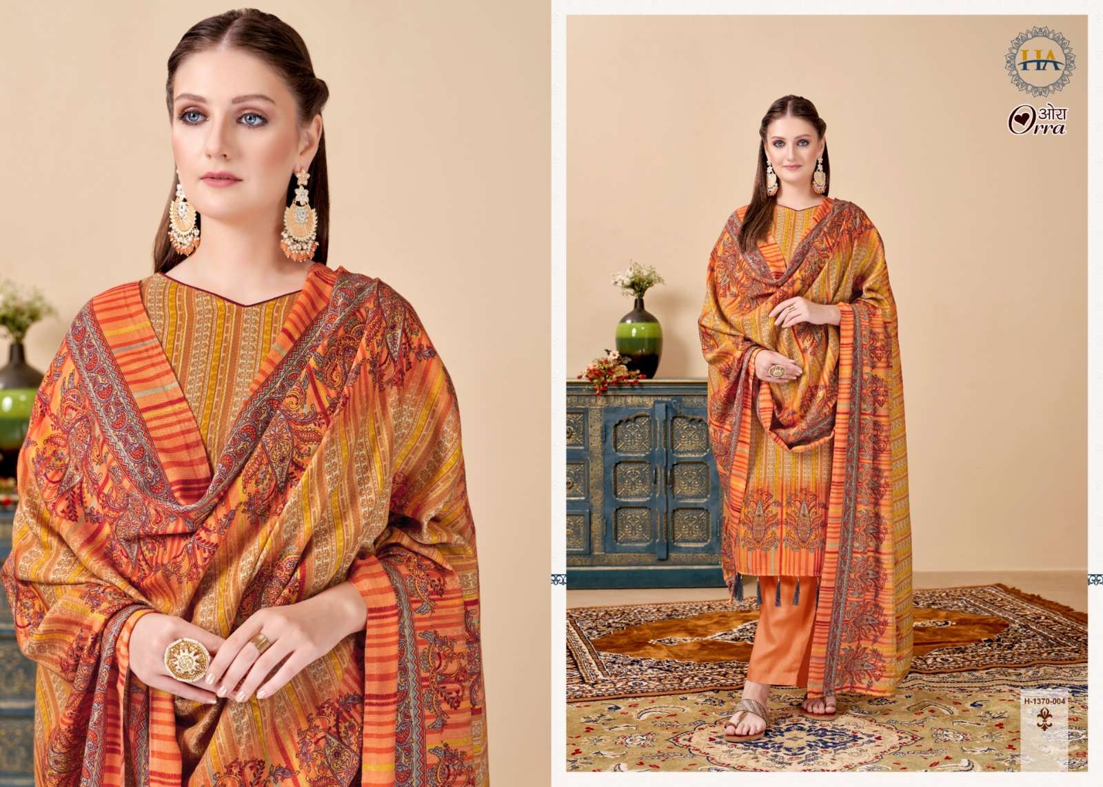 harshit fashion orra latest designer pakistani salwar kameez wholesaler surat gujarat