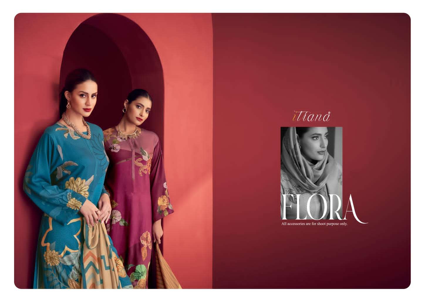 itrana flora latest fancy designer wedding wear salwar kameez wholesaler surat gujarat