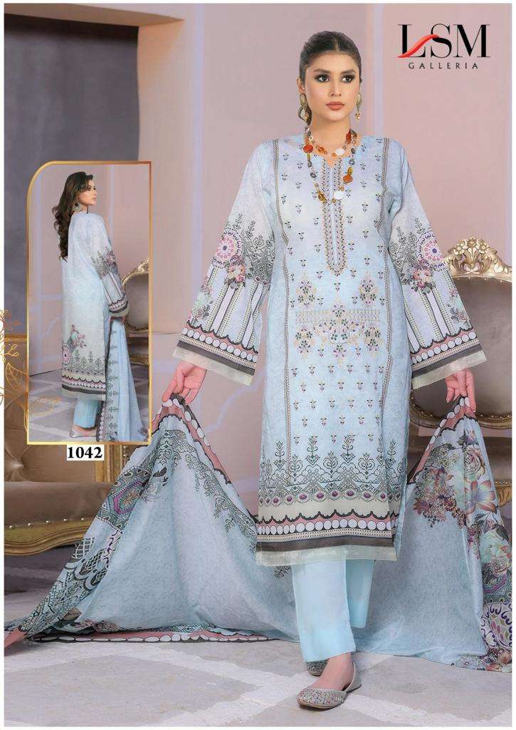 lsm galleria parian dream vol-5 latest designer pakistani salwar kameez wholesaler surat gujarat