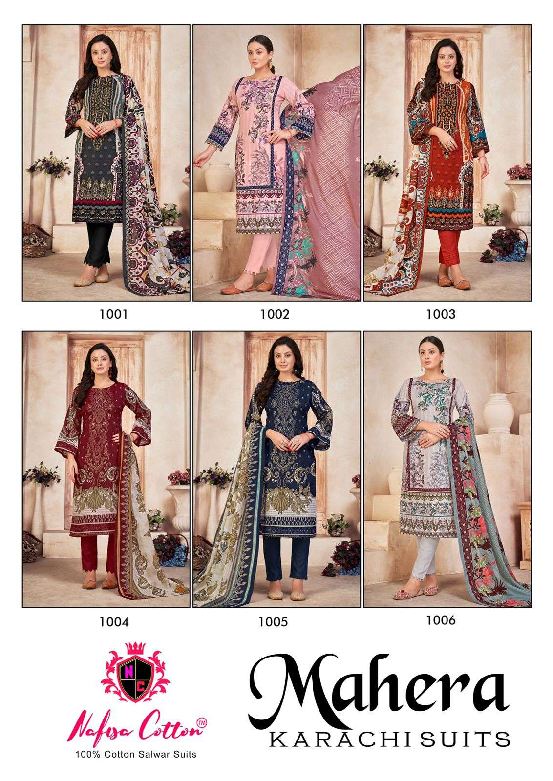 nafisha cotton mahera karachi suits 1001 1006 series latest pakistani salwar kameez wholesaler surat gujarat 0 2023 10 10 22 25 41