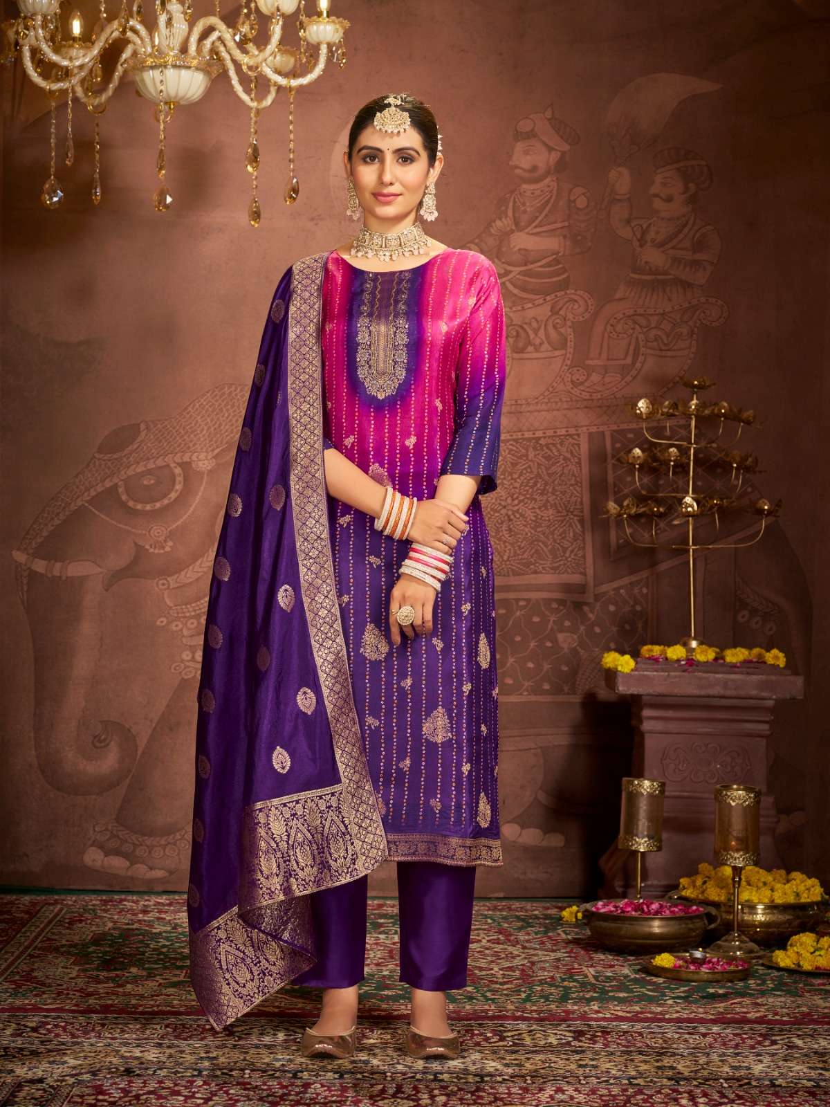 radhika lifestyle utsav vol-1 1001 color series latest designer salwar kameez wholesaler gujarat