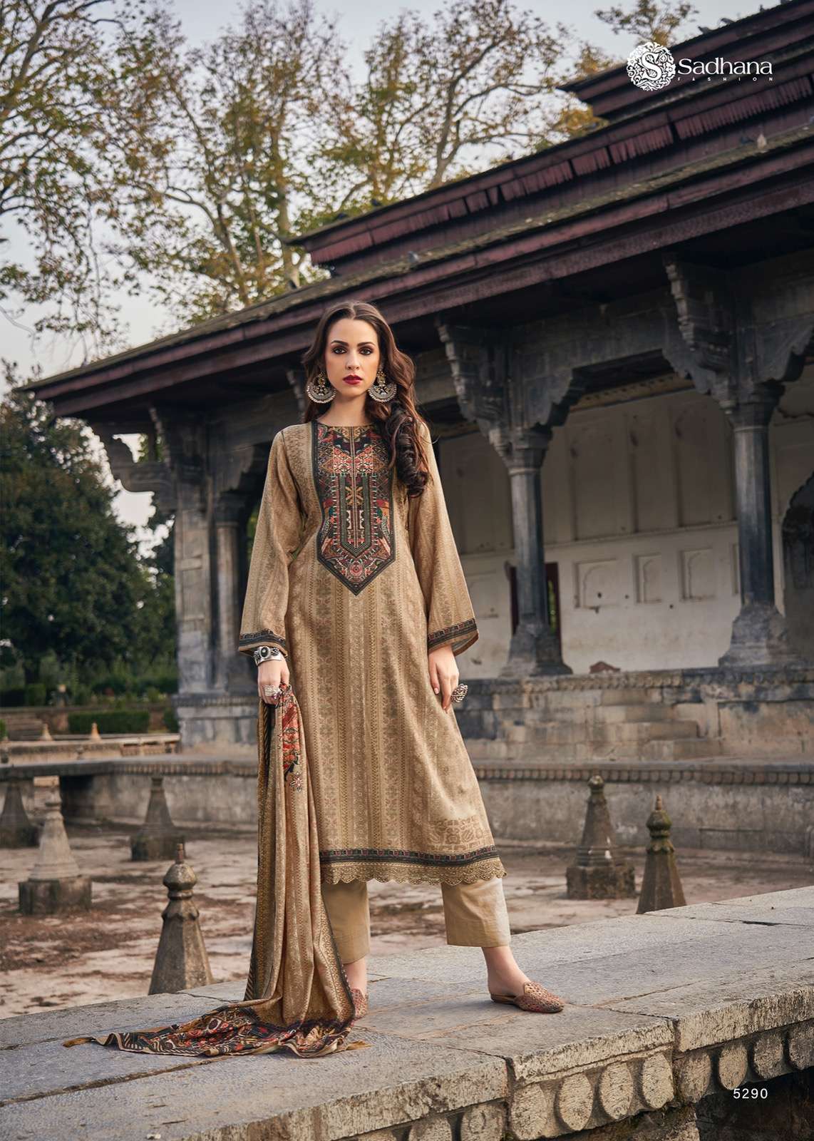 sadhana fashion jaaeza 5289-5296 series latest designer salwar kameez wholesaler surat gujarat