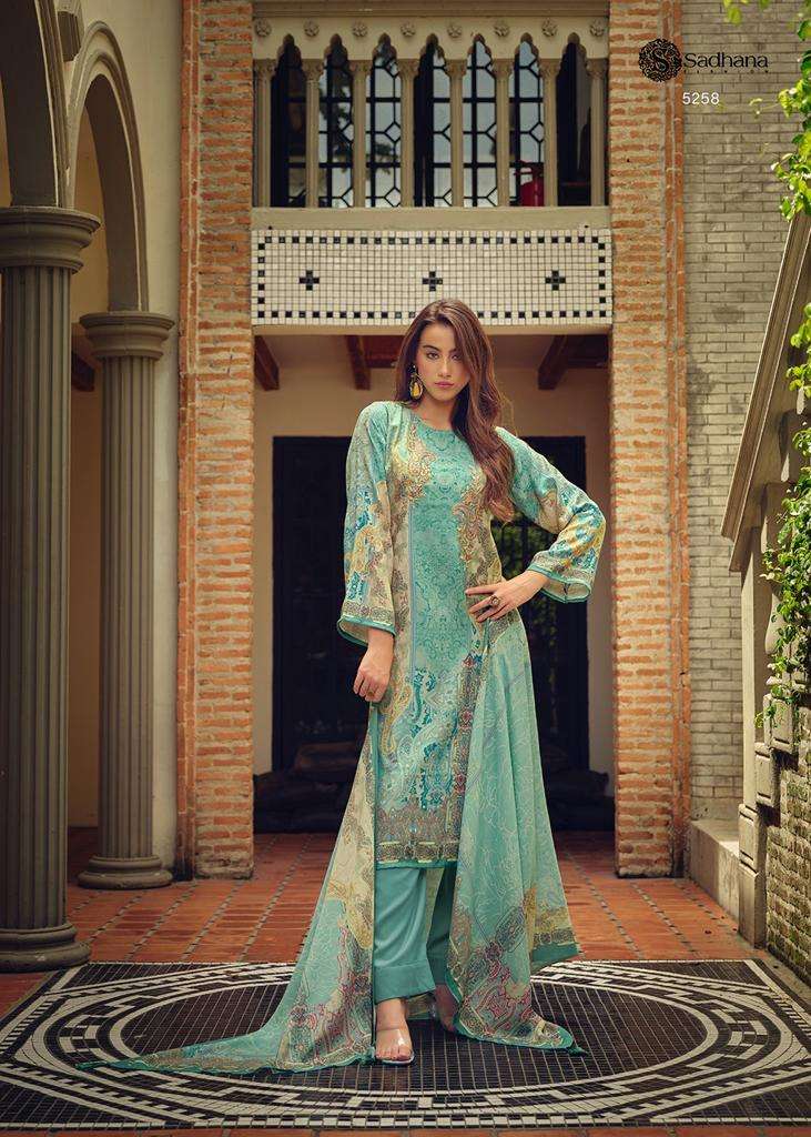 sadhana fashion mehtaab vol-7 5256-5263-series designer salwar kameez wholesaler surat gujarat