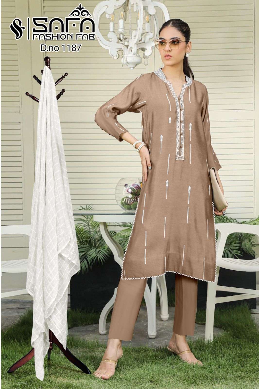 safa 1187 colour series designer pakistani partywear readymade salwar kameez wholesaler surat gujarat