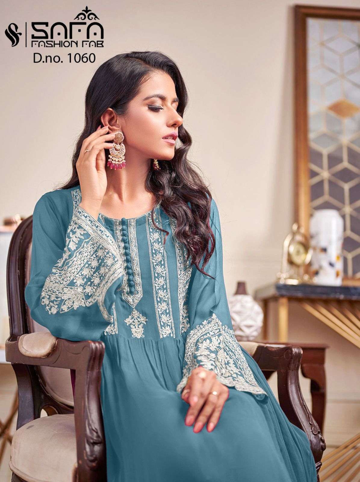 safa fashion hub 1060 colour series latest designer pakistani salwar kameez wholesaler surat gujarat