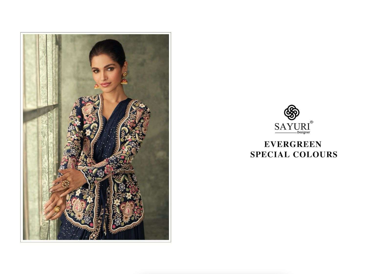 sayuri designer evergreen special 5250 colour series latest designer wedding lehenga wholesaler surat gujarat