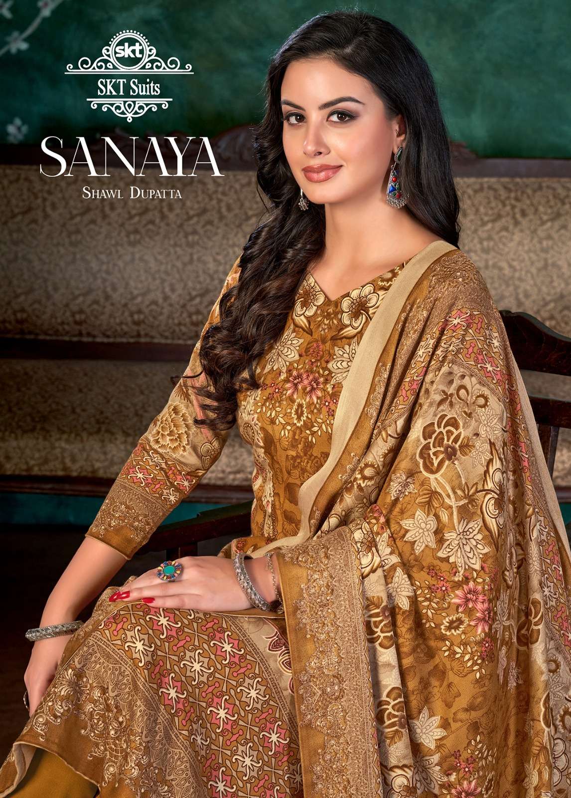 skt suits sanaya 84001-84008 series latest pakistani salwar kameez wholesaler surat gujarat