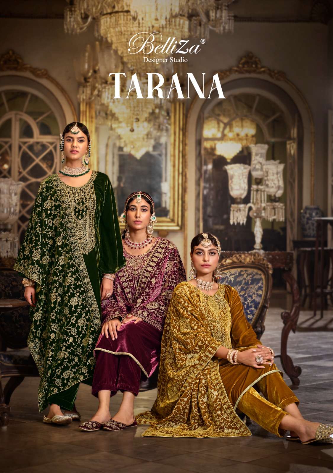 belliza tarana latest designer pakistani salwar kameez wholesaler surat gujarat
