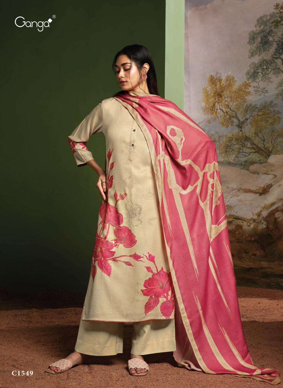 ganga aahat 1945-1950 series designer wedding wear salwar kameez wholesaler surat gujarat