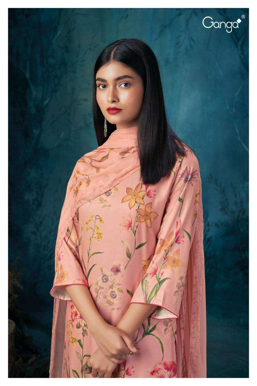 ganga adweta 2164 colour series latest designer pakistani salwar kameez wholesaler surat gujarat
