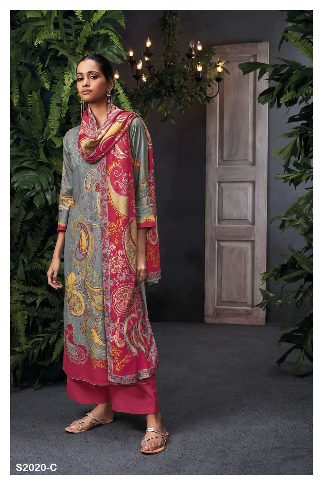 ganga kitura 2020 colour series designer wedding wear pakistani salwar kameez wholesaler surat gujarat