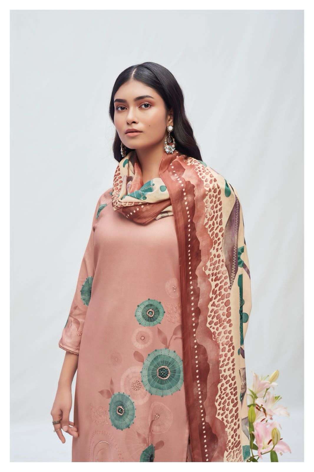 ganga nishi 2296 colour series designer wedding wear salwar kameez wholesaler surat gujarat