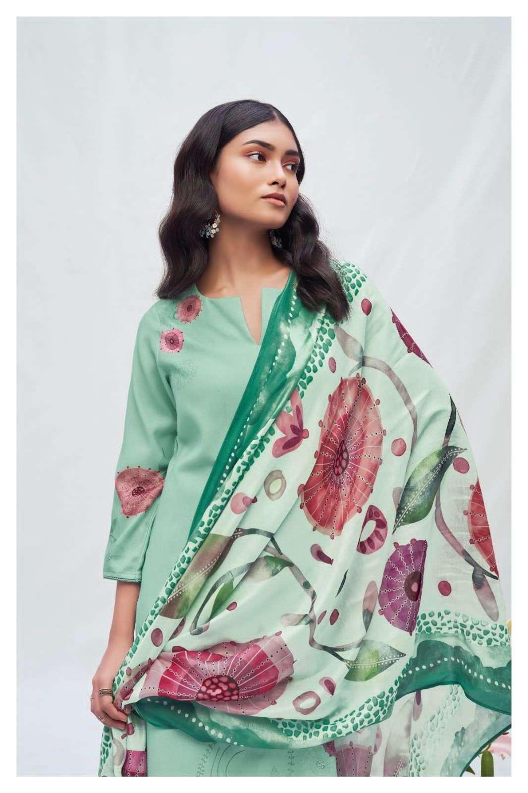 ganga nishi 2296 colour series designer wedding wear salwar kameez wholesaler surat gujarat
