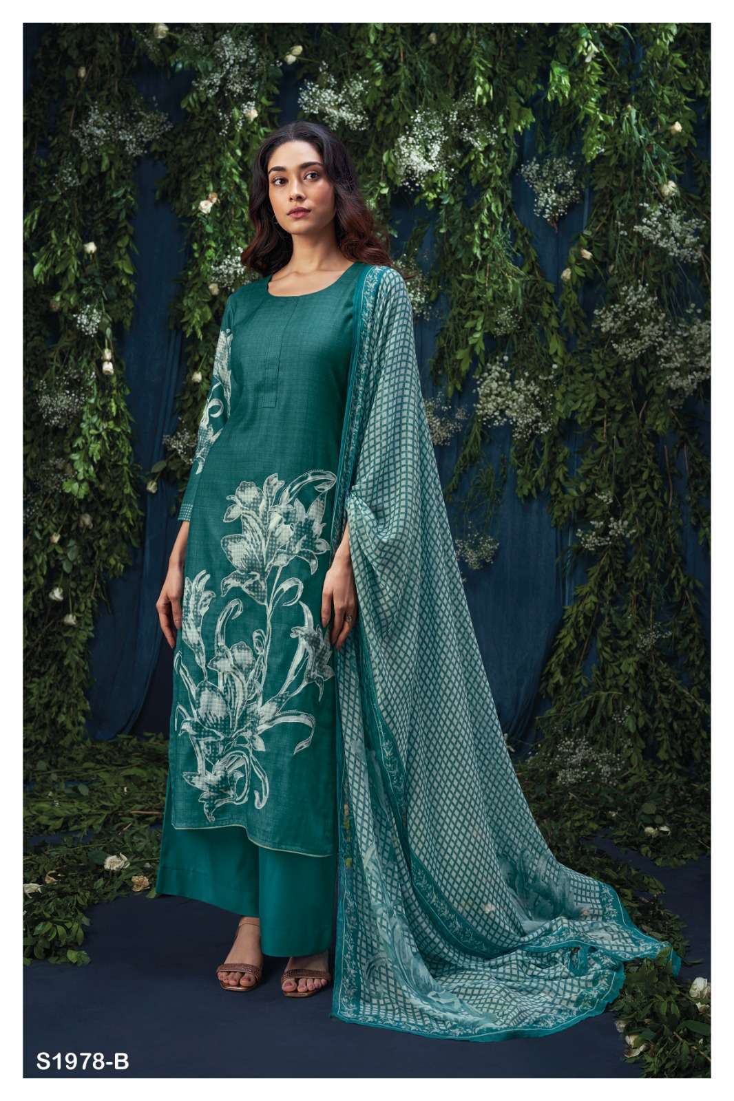 ganga payton 1978 colour series designer wedding wear pakistani salwar kameez wholesaler surat gujarat