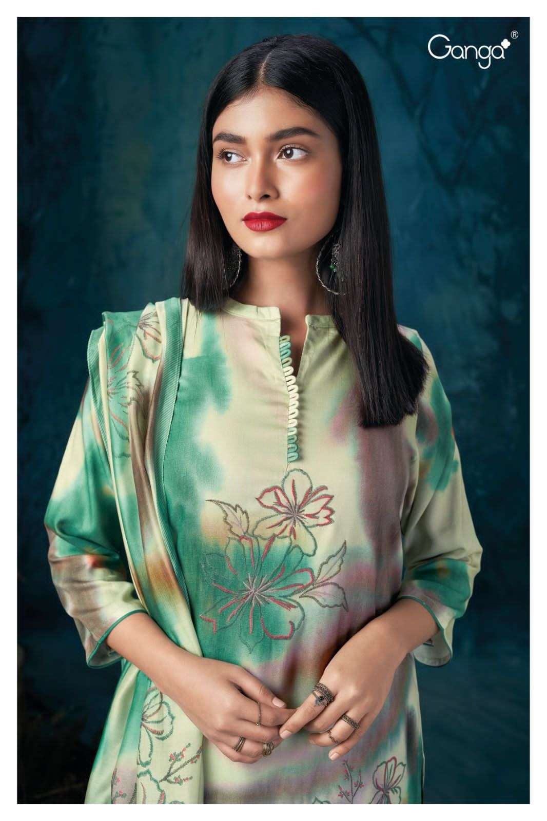ganga wilma 2177 colour series designer wedding wear pakistani salwar kameez wholesaler surat gujarat