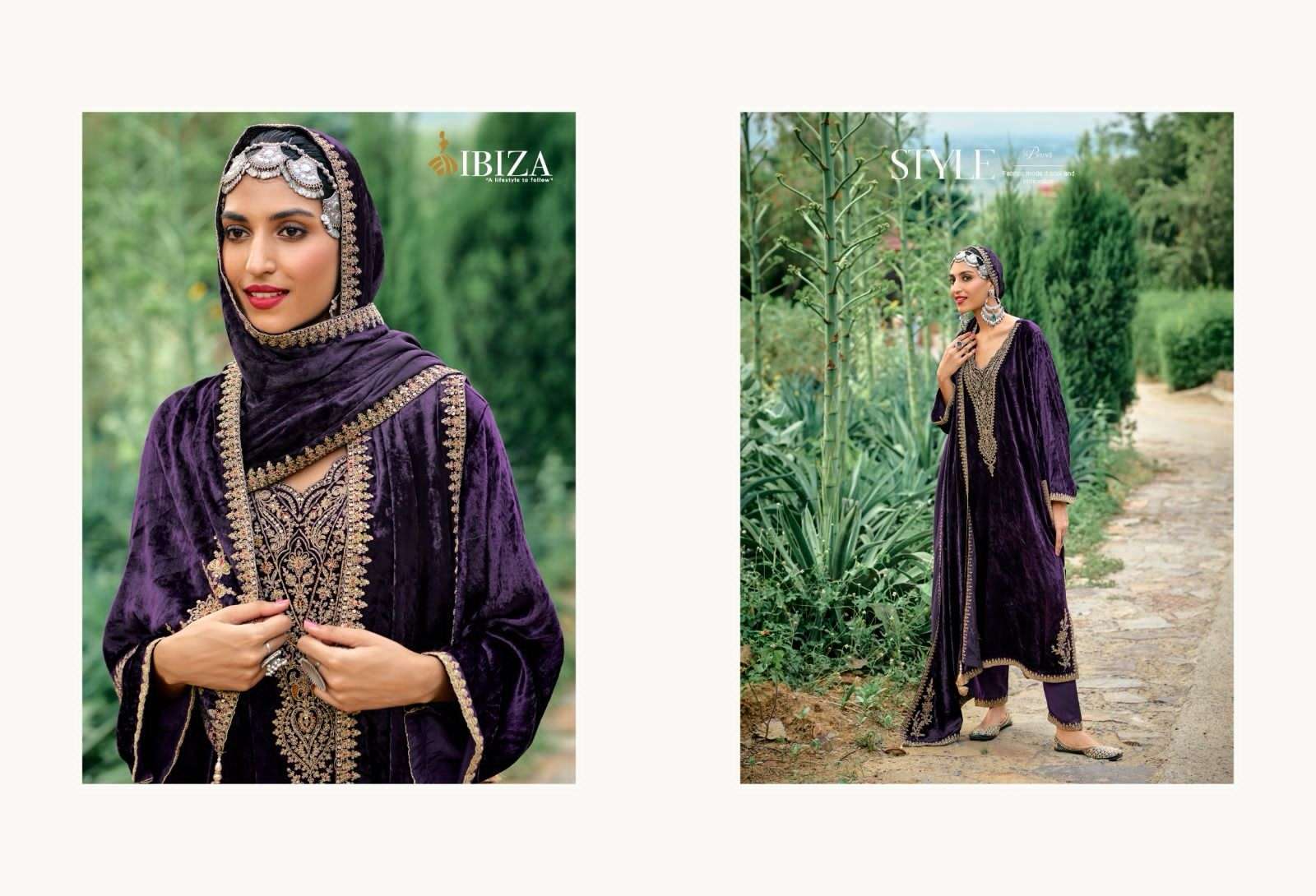 ibiza pherans vol-2 10570-10575 series latest pakistani salwar kameez wholesaler surat gujarat