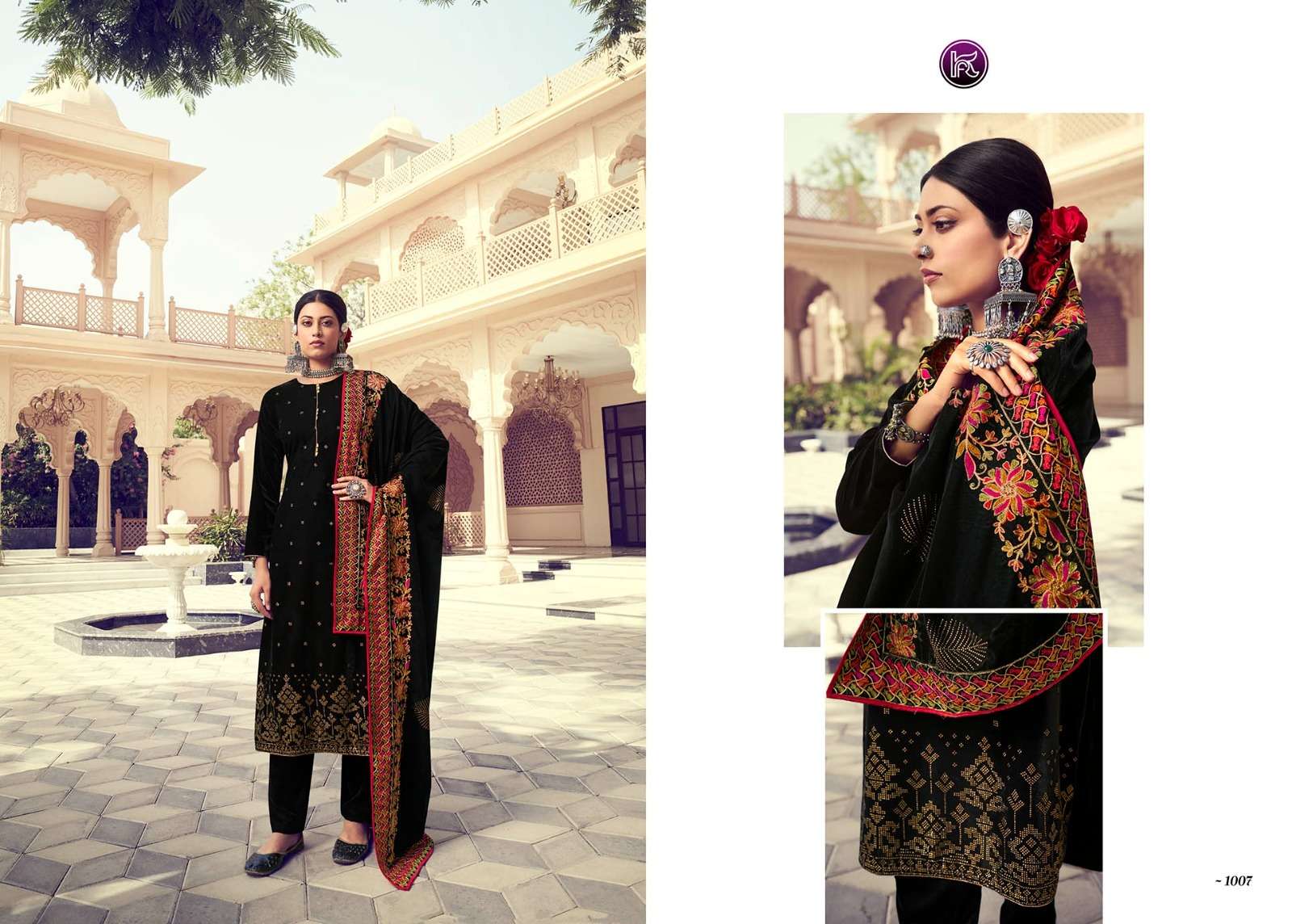 kala fashion heaven 1001-1007 series latest designer salwar kameez wholesaler surat gujarat