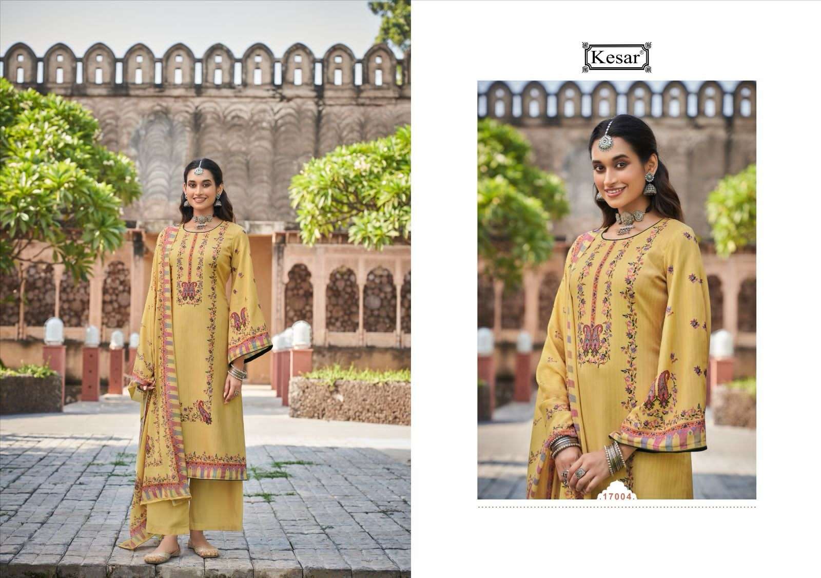 kesar libas e ishq 17001-17004 series special festive wear salwar kameez at wholesaler rate surat india