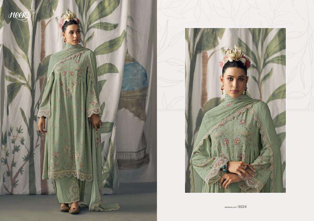 kimora mashallah 9221-9228 series designer pakistani salwar kameez for weddings wholesaler surat