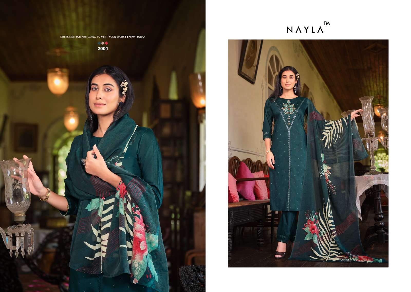 nayla raas riwayat vol-2 2001-2006 series latest designer kurti set wholesaler surat gujarat