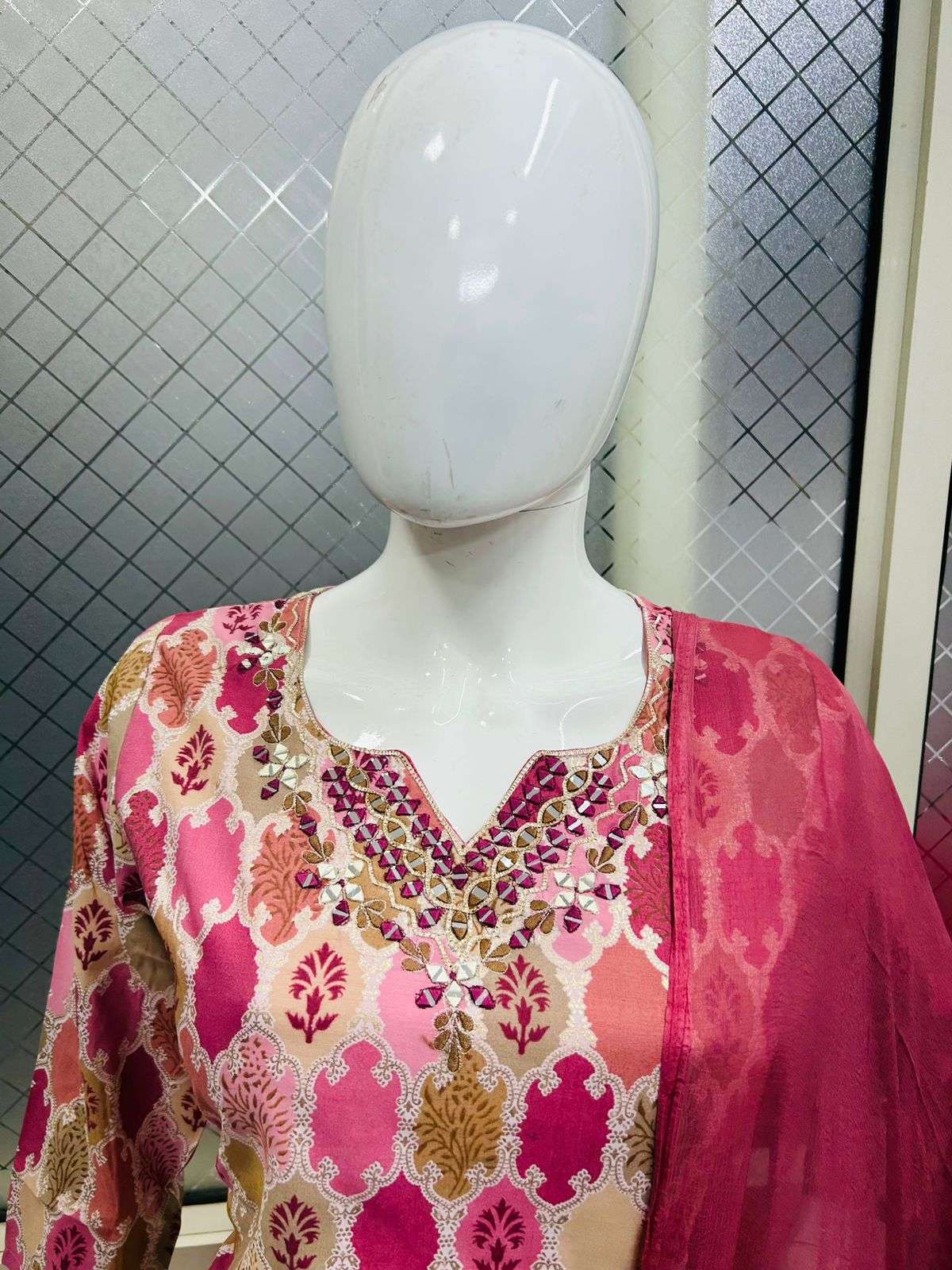 pf designer latest designer fully worked festive wear kurti set at wholesaler price surat gujarat india