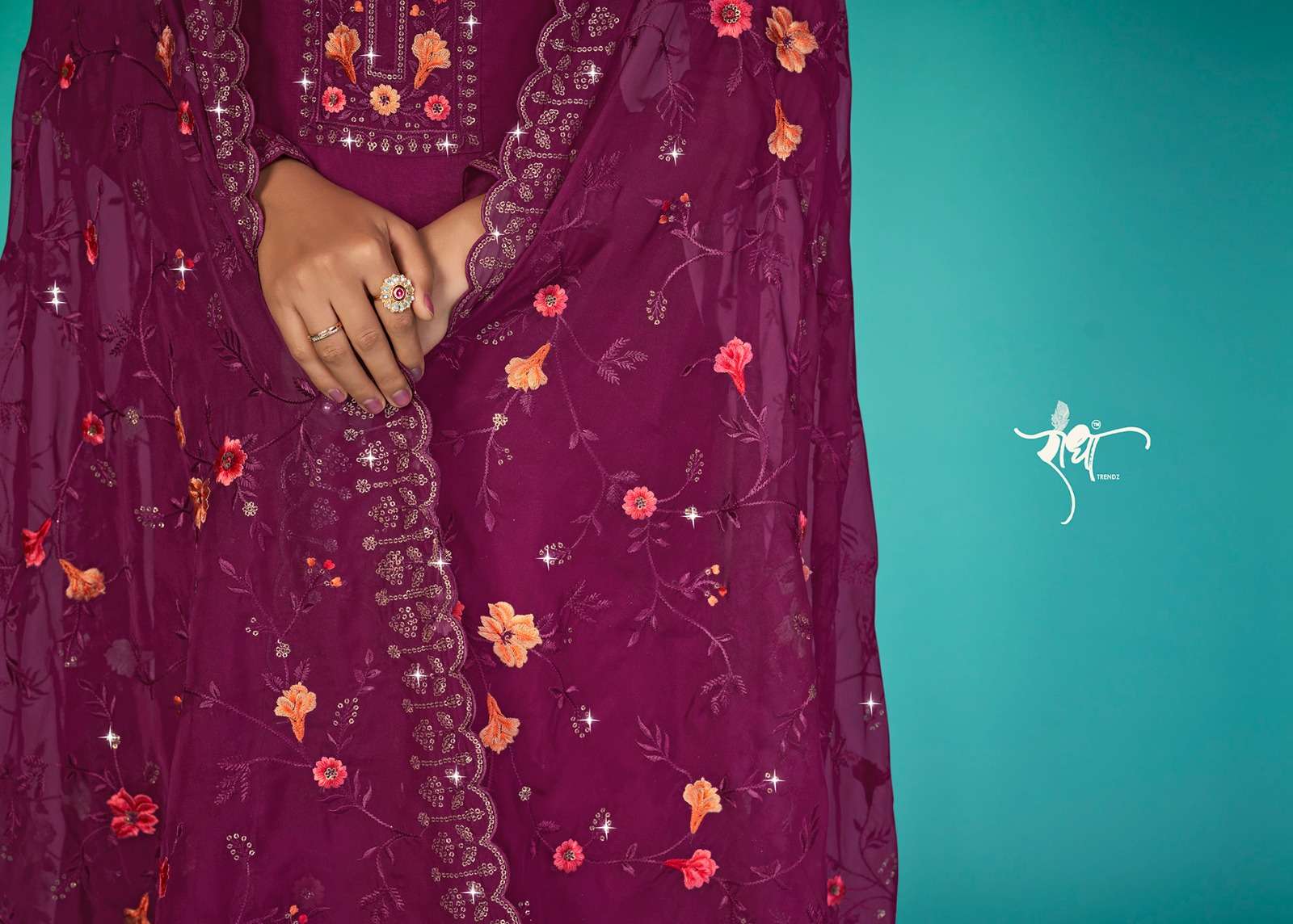 radha trendz bandhan 1091-1096 series latest designer salwar kameez wholesaler surat gujarat