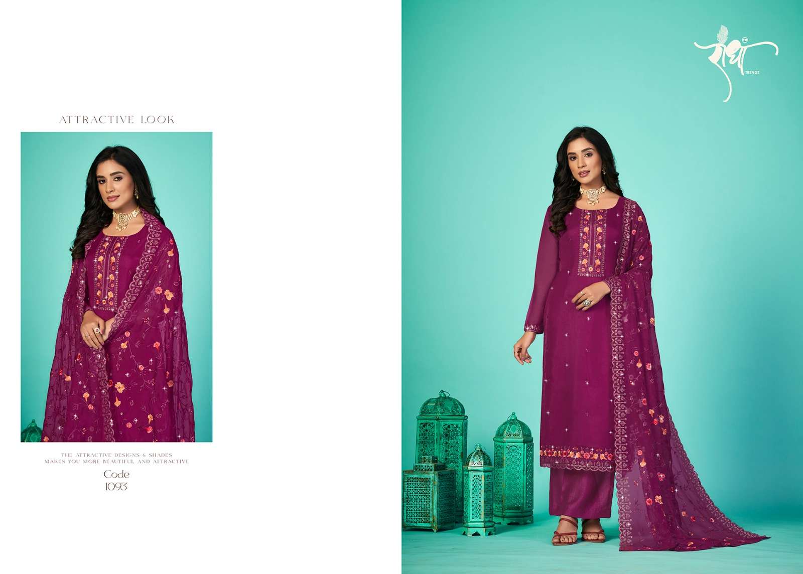 radha trendz bandhan 1091-1096 series latest designer salwar kameez wholesaler surat gujarat