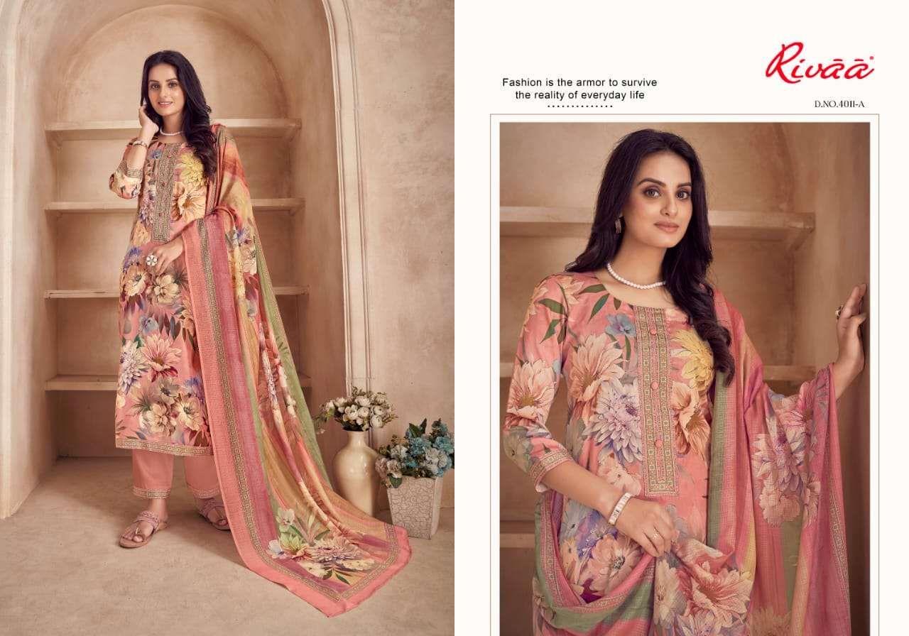 rivaa exports vaani vol-4 latest pakistani festive wear salwar kameez wholesaler surat gujarat
