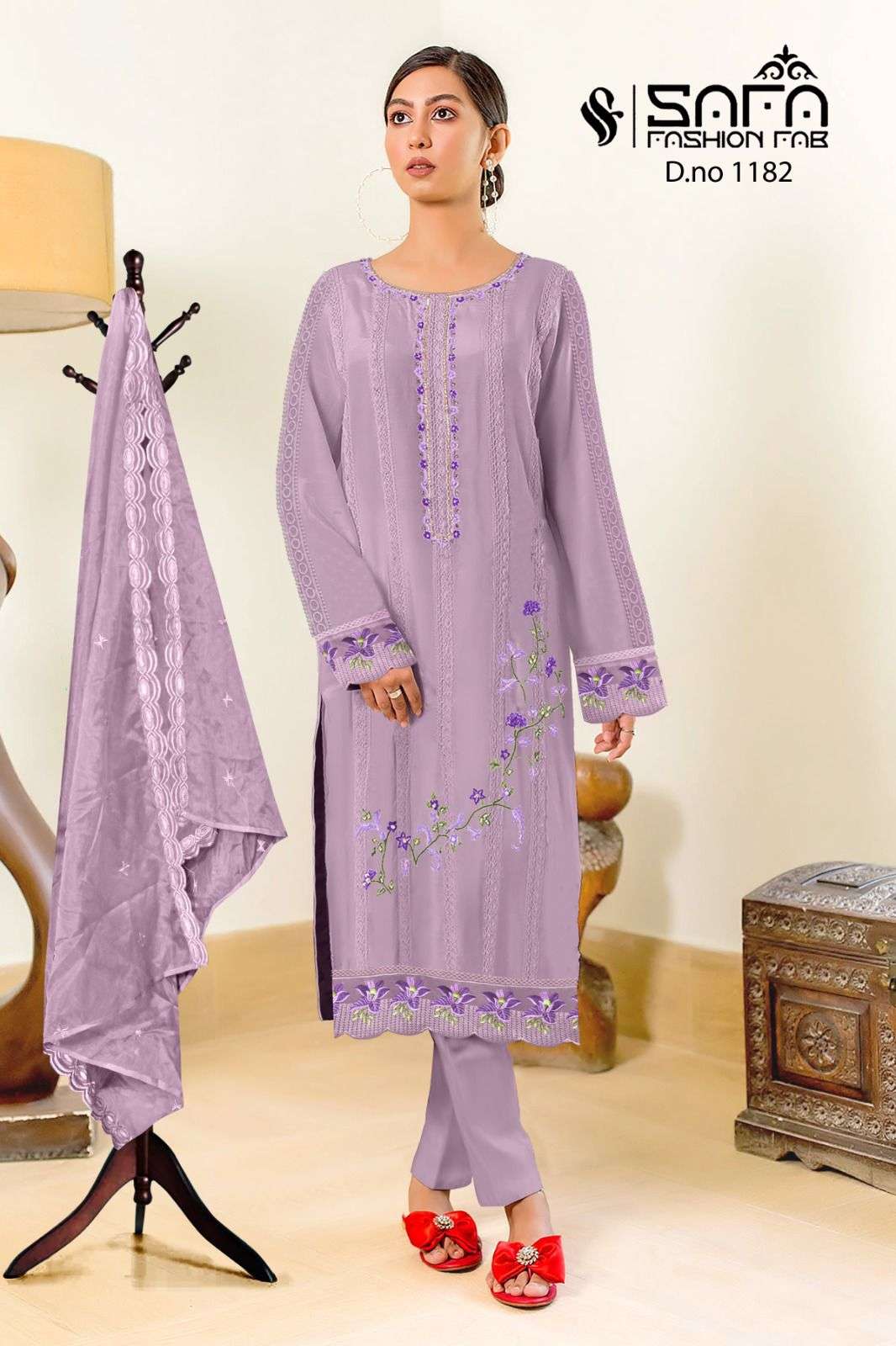 Safa fashion hub 1182 colours heavy georgette designer salwar suits collection at wholesale price