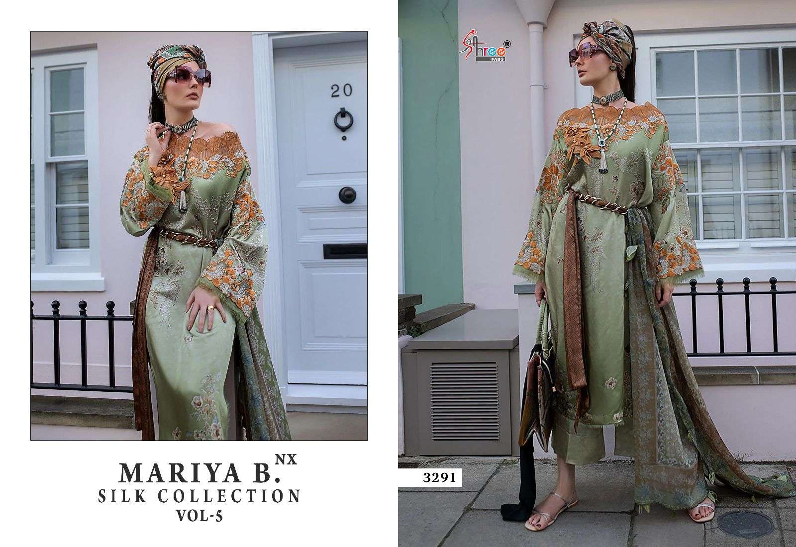 shree fabs maria b vol-5 nx designer wedding wear pakistani suit wholesaler surat gujarat