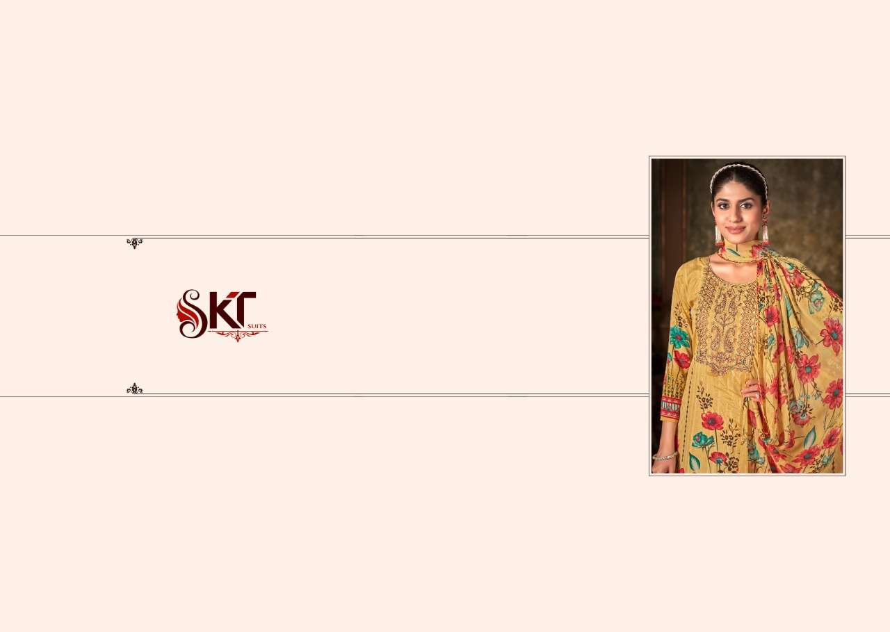 skt suits silky 65001-65008 series latest designer salwar kameez wholesaler surat gujarat