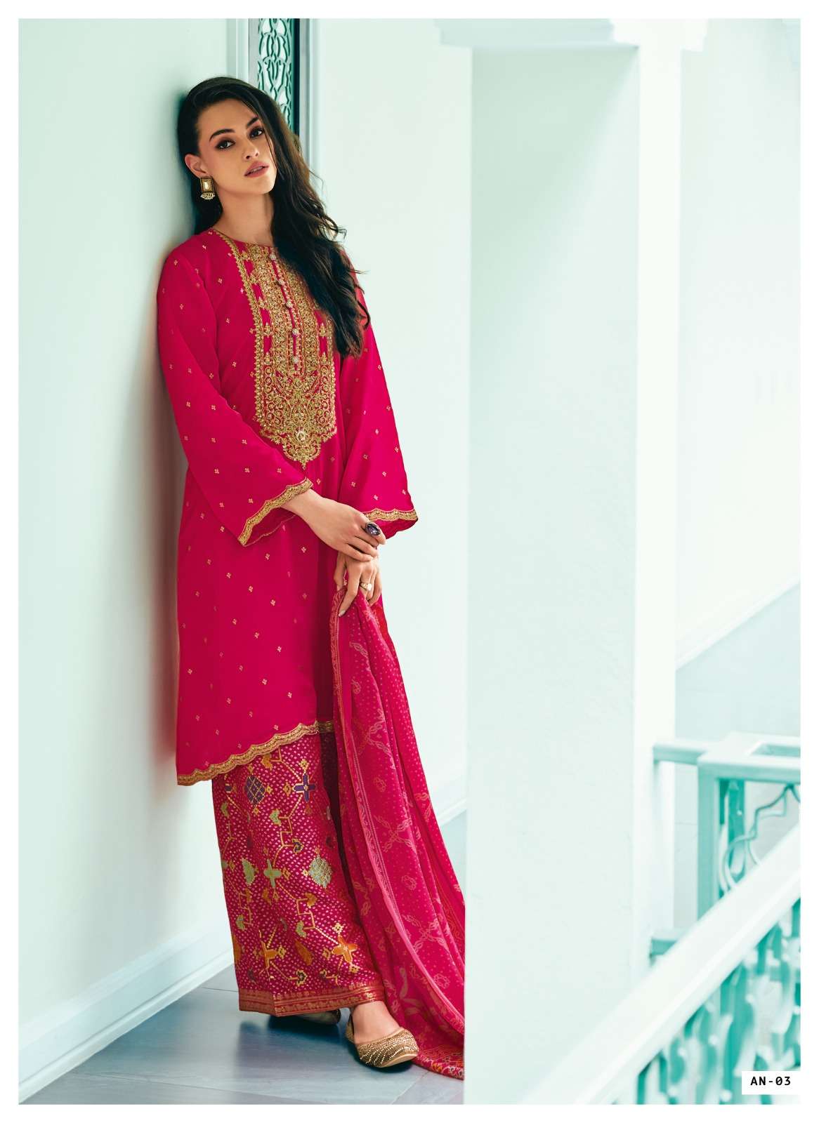 varsha fashion ashni latest pakistani salwar kameez wholesaler surat gujarat