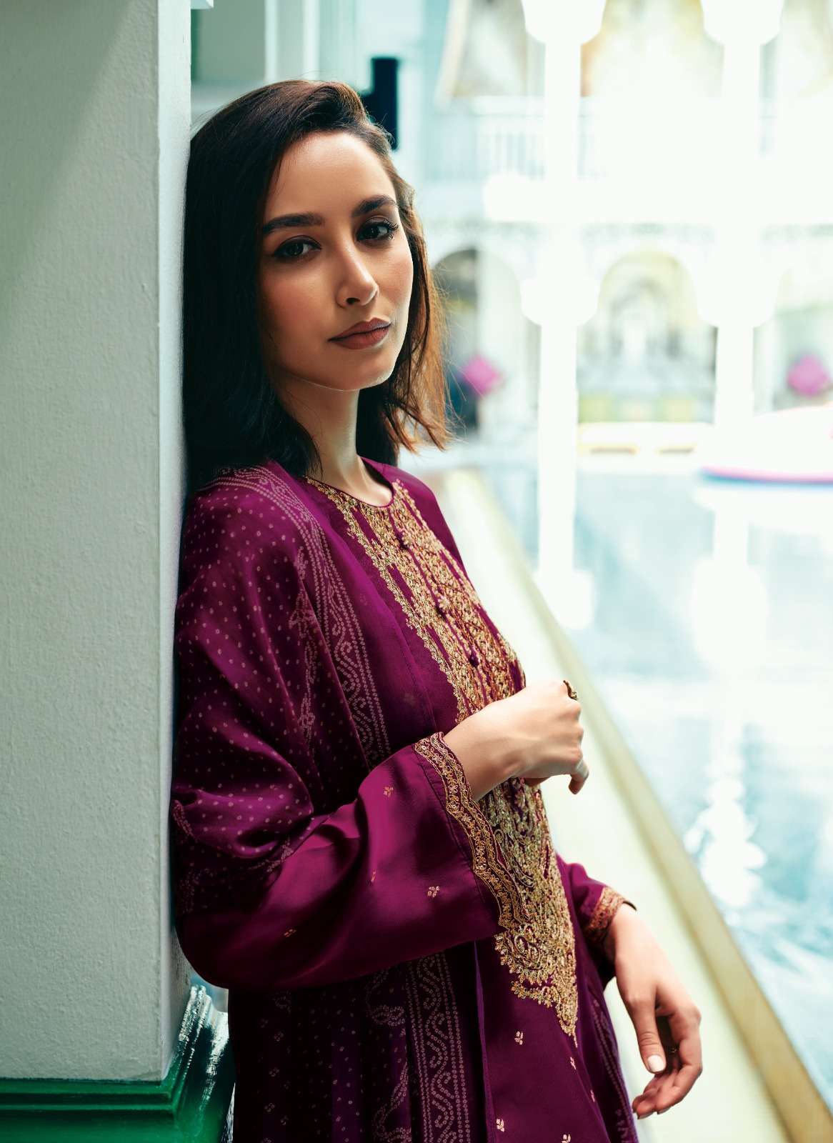 varsha fashion ashni latest pakistani salwar kameez wholesaler surat gujarat