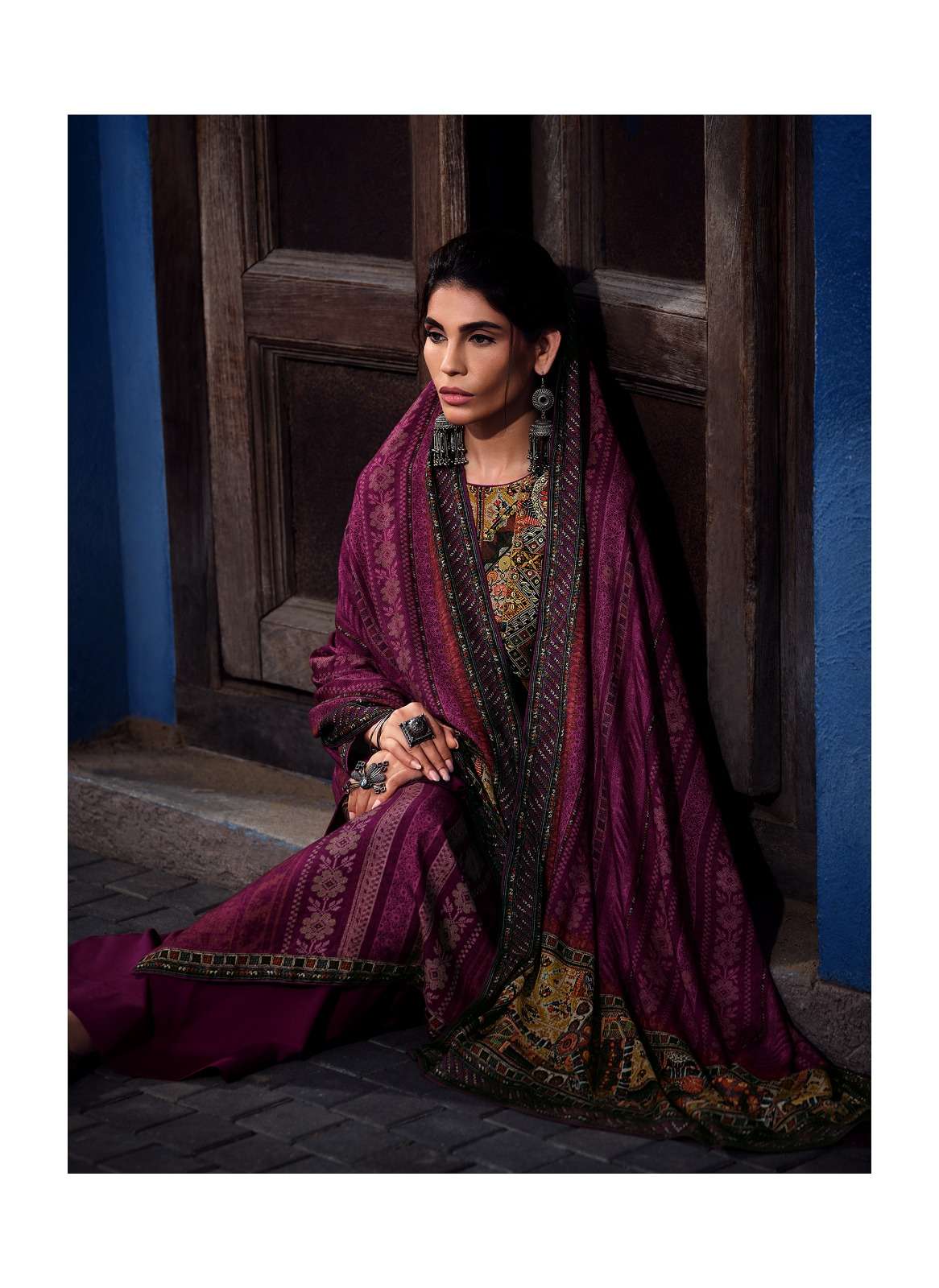 varsha fashion killim latest designer fancy pakistani salwar kameez wholesaler surat gujarat