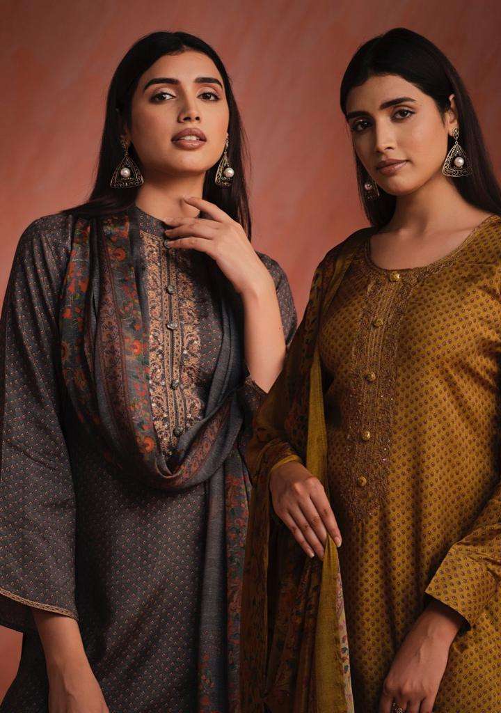 varsha fashion sanaz latest pakistani salwar kameez wholesaler surat gujarat