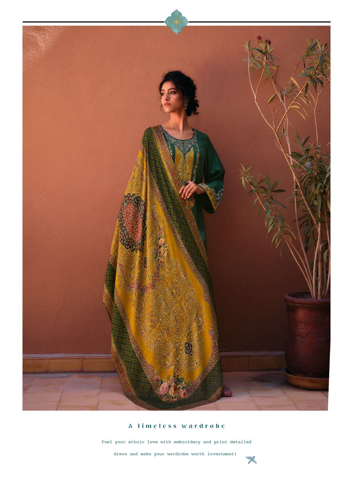 varsha fashion the potrait collection latest designer fancy pakistani salwar kameez wholesaler surat gujarat