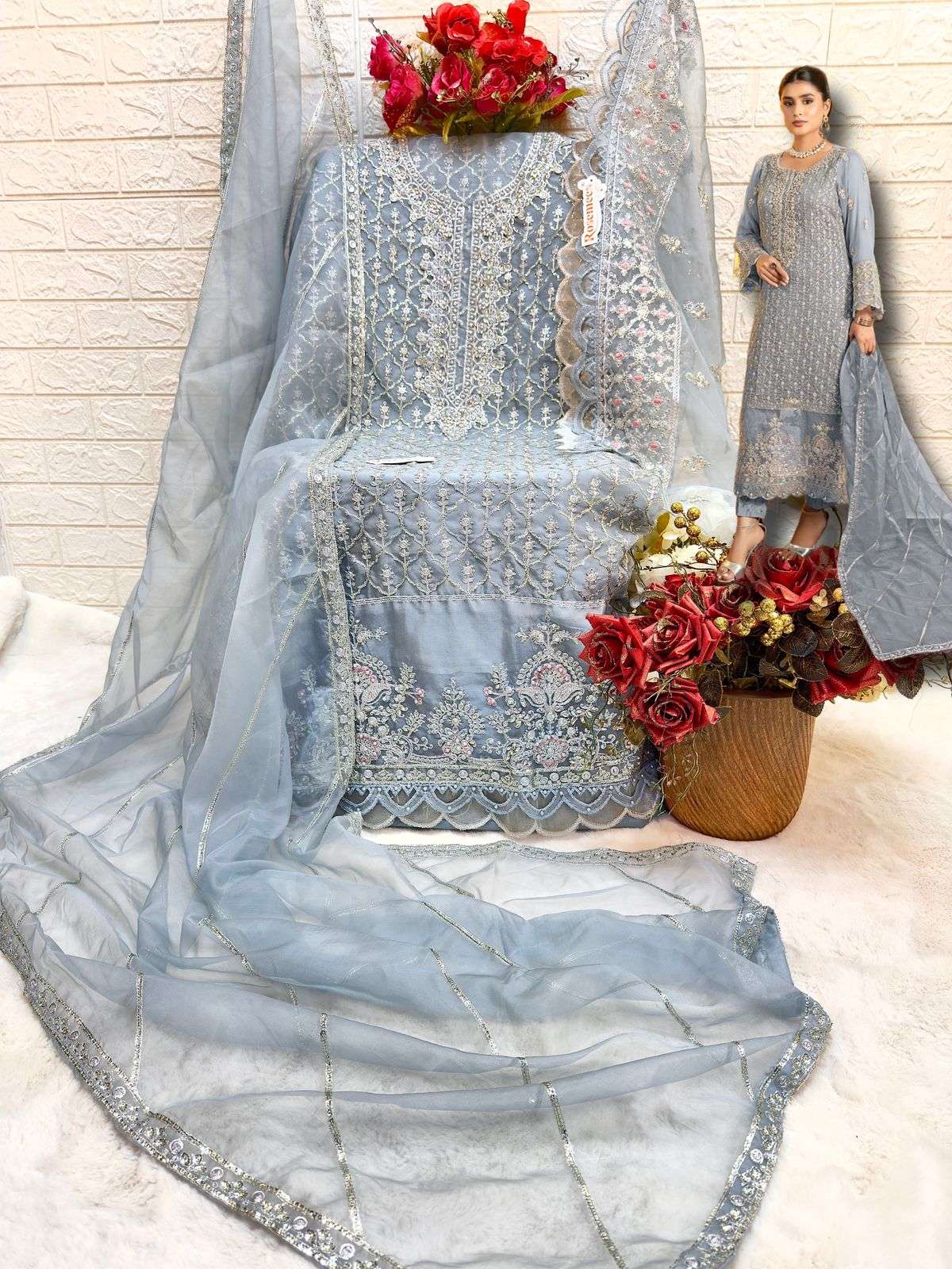 1687 colour series fepic latest designer pakistani salwar kameez at wholesale price surat gujarat