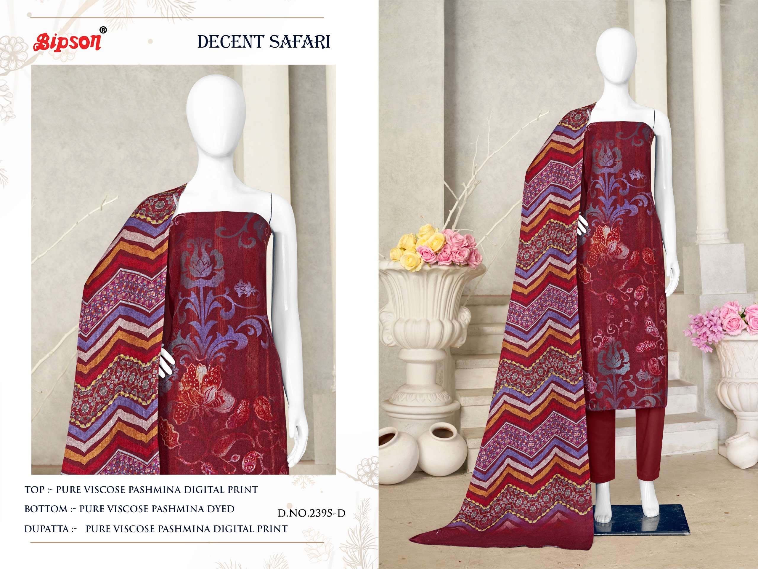 bipson decent safari 2395 colour series latest wedding wear pakistani salwar kameez wholesaler surat