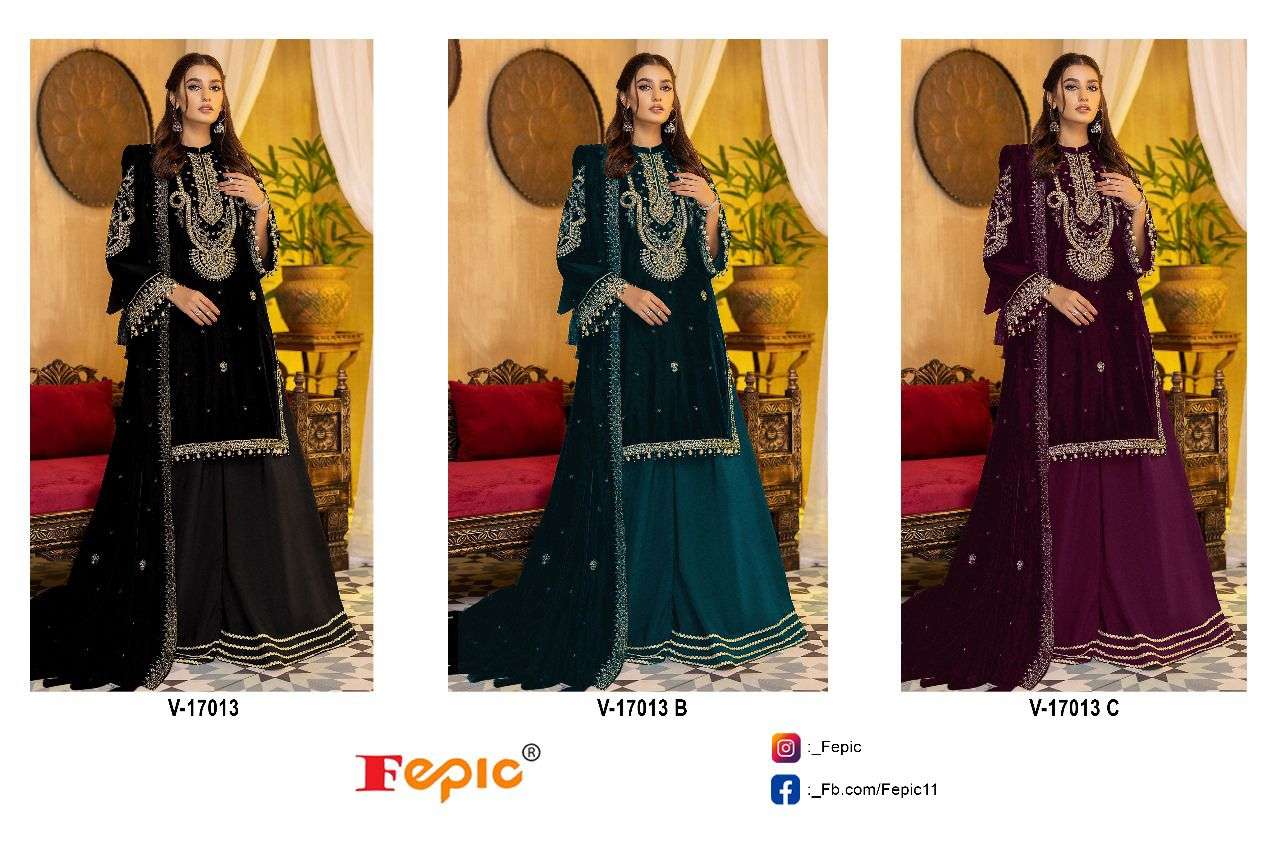 fepic 17013 colour series latest designer pakistani salwar kameez at wholesale price surat gujarat