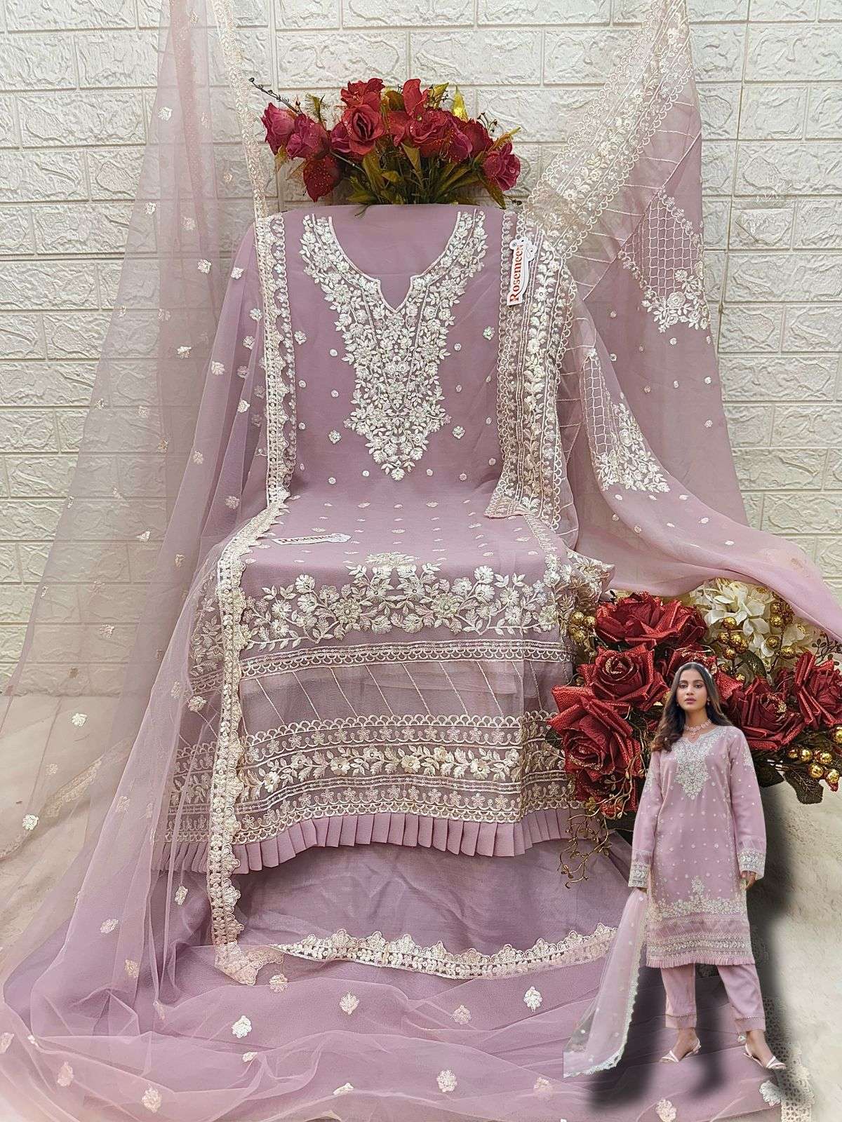 fepic rosemeen 17171 colour series designer pakistani salwar kameez wholesaler surat gujarat