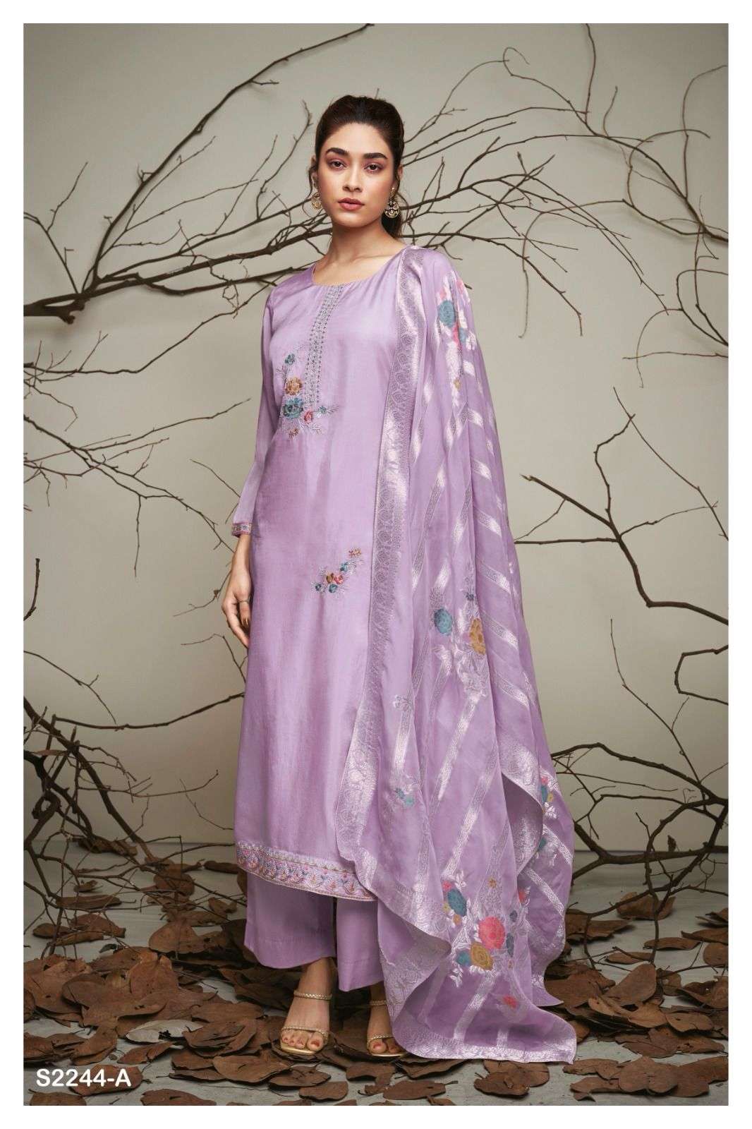 ganga georgia 2244 colour series designer wedding wear salwar kameez wholesaler surat gujarat