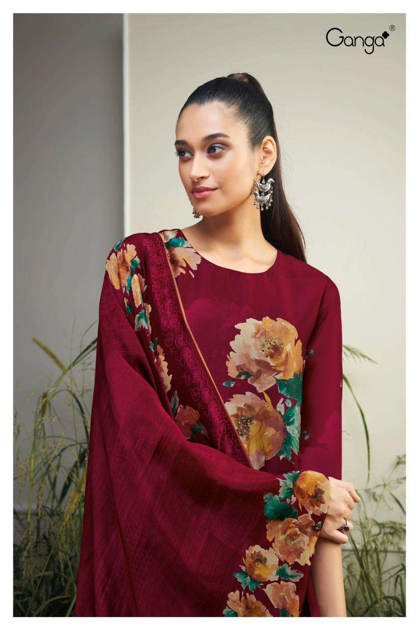 ganga lorna 2160 colour series latest designer pakistani salwar kameez wholesaler surat gujarat