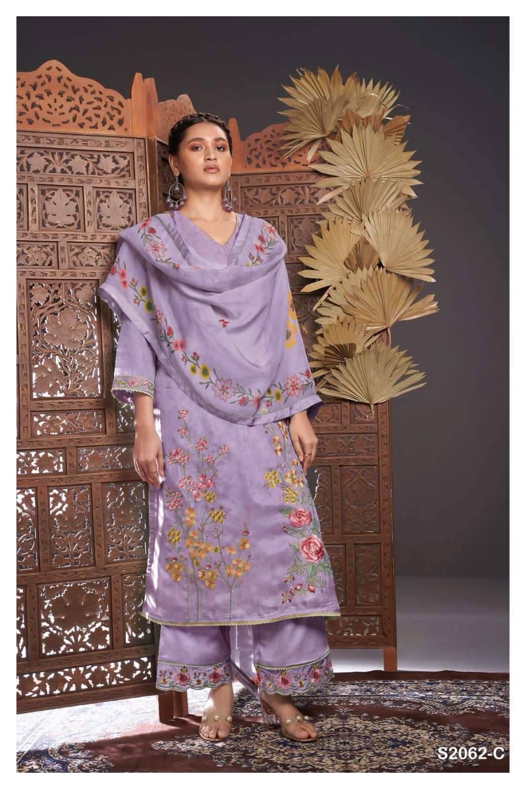 ganga romy 2062 colour series latest designer pakistani salwar kameez wholesaler surat gujarat