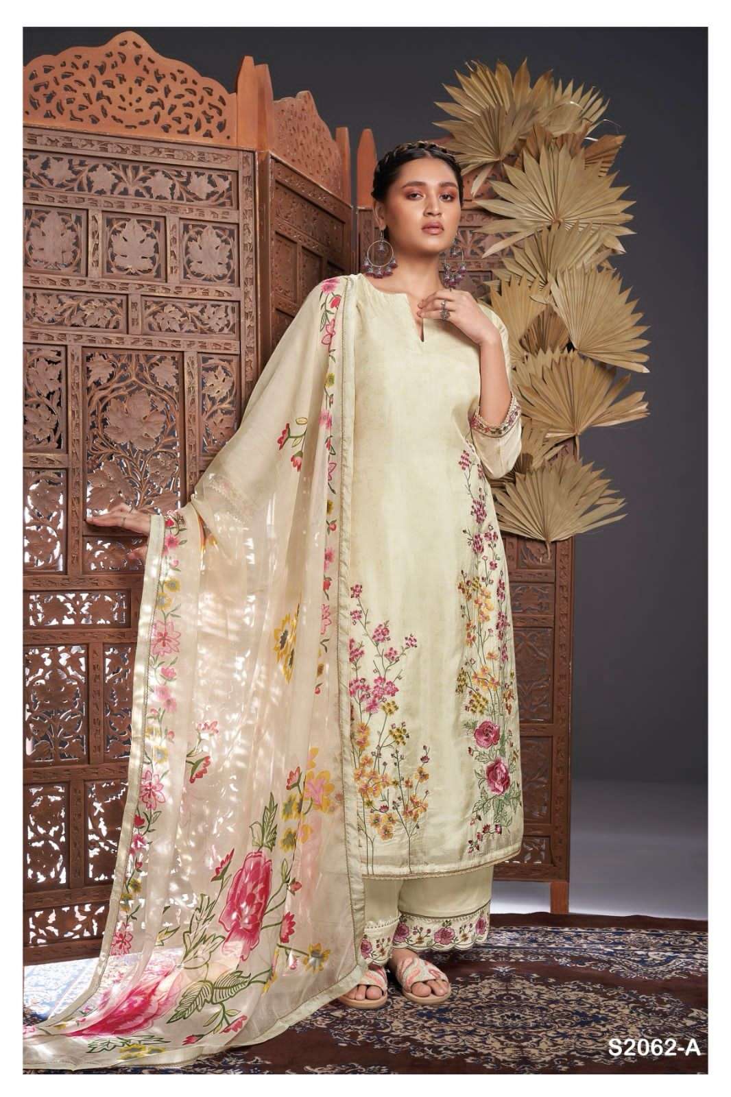 ganga romy 2062 colour series latest designer pakistani salwar kameez wholesaler surat gujarat