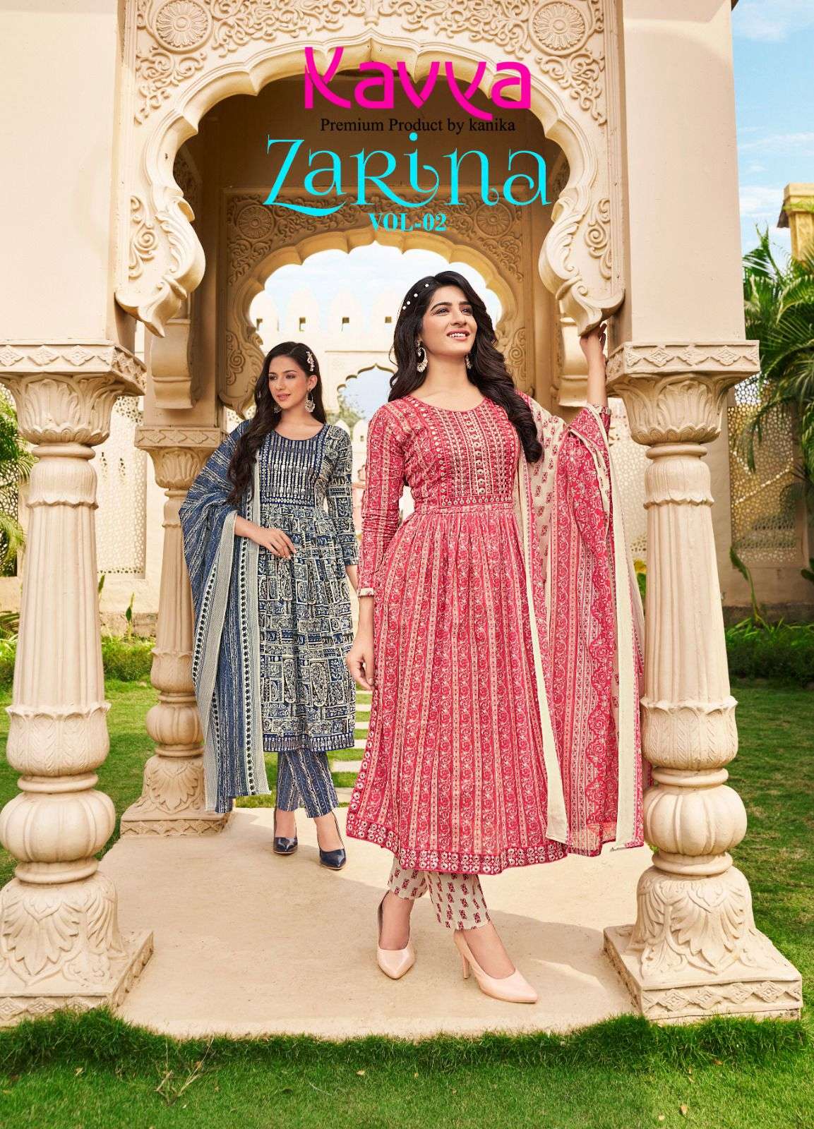 Kaya zarina vol-2 2001-2010 series Designer Fancy weddingKurti Set Wholesaler Surat Gujarat